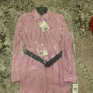 Pink and White striped Ralph Lauren dress